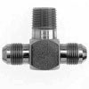 Hydraulic Fitting 2601-08-08-06-B 08MJ-08MJ-06MP Tee Brass