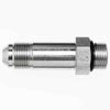 Hydraulic Fitting 6400-L-04-04-O-SS 04MJ-04MORB Straight Long Stainless