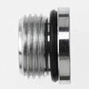 Hydraulic Fitting 6408-H02-O-SS 02MORB Hollow Hex Plug Stainless