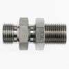 Hydraulic Fitting 9722-06-06-LN 06MBSPP-06MBSPP Bulkhead with Lock Nut