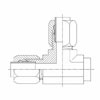 Hydraulic Fitting C2606-04-04-04-FG 04BT-04FP-04BT Tee Forged