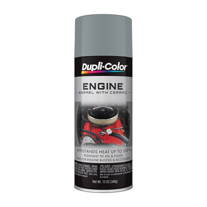 Dupli-Color DE1651 Cast Coat Iron Engine Enamel Spray Paint with Ceramic - Case of 6