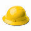 ERB Safety 19222 - Americana Full Brim Mega Ratchet Yellow  Hard Hat