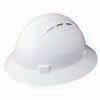 ERB Safety 19431 - Americana Full Brim Vent Mega Ratchet White Hard Hat