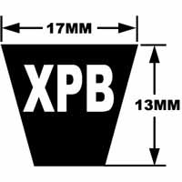 XPB Metric Power V-Belts