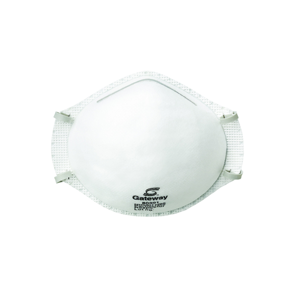 Gateway Safety 80301EA002 TruAir Unvented N95 Particulate Respirator Two-Pack