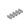 35-4CL ANSI Standard Roller Chain 35-4 Quad Strand Connecting Link Spring Clip Type 3/8 inch pitch