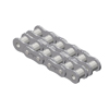 50-2SSRB 304 Stainless Roller Chain 50-2 Riveted Double Strand 304SS 10 Foot Box 5/8 inch pitch
