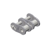 60-2HMOL ANSI Standard Roller Chain 60-2 Double Strand Offset Link 3/4 inch pitch