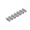 80-6CL ANSI Standard Roller Chain 80-6 6 Strand Connecting Link Cotter Pin Type 1 inch pitch