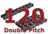 120 Double Pitch Roller Chain