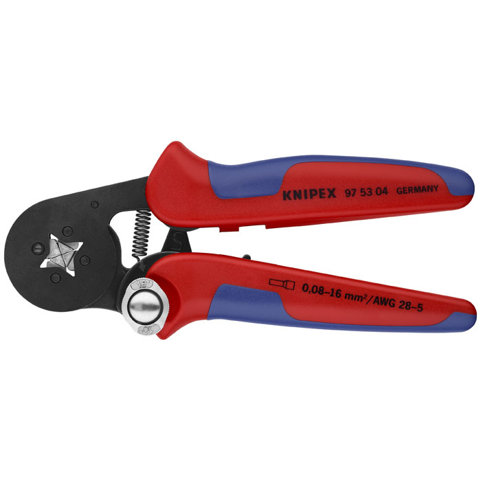 KNIPEX 97 53 04 - Self-Adjusting Crimping Pliers For Wire Ferrules