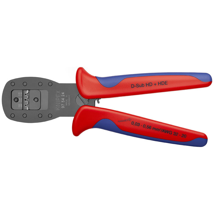 KNIPEX 97 54 24 - Crimping Pliers for Micro Plugs