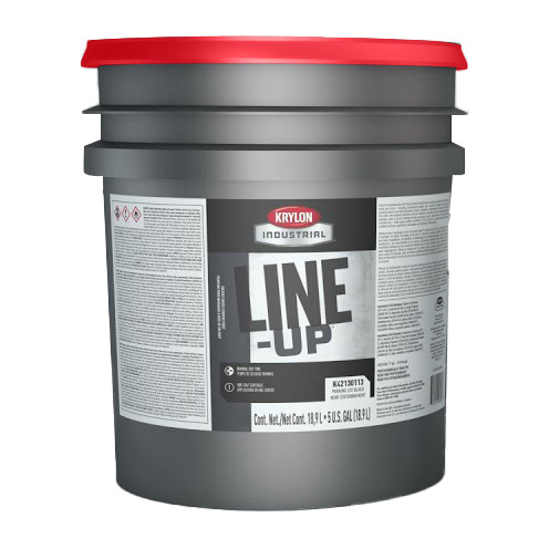 Krylon Industrial K42130110-20 Firelane Red Line-Up Solvent-Based Pavement Striping Paint 5 Gallon Pail