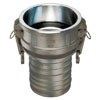 SS-C125 - 1-1/4" 316 Stainless Steel Type C Cam and Groove Coupling