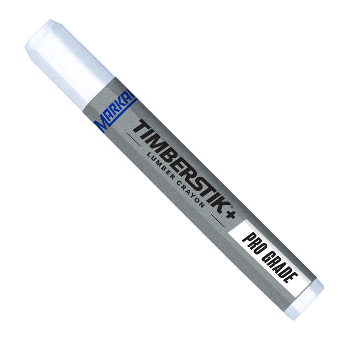 Markal 80380 Timberstik+ Pro Grade Lumber Crayon White