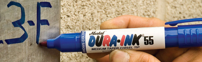 Dura-Ink 55 Tapered Chisel Markers