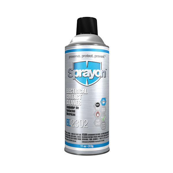 Sprayon EL2302 Electrical Contact Cleaner SC2302000 - Case of 12