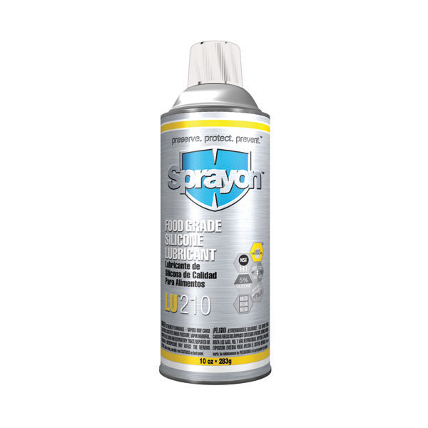 Sprayon LU210 Food Grade Silicone Lubricant - SC0210000 Case of 12