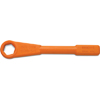 Wright Tool 18H90 3-1/8-Inch 6 Point Heavy Duty Straight Handle Striking Face Box Wrench Safety Orange