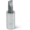 Wright Tool 2263 1/4 Drive 23/64-Inch Standard Screwdriver Bit & Socket