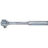 Wright Tool 3433 3/8 Drive 7-Inch Raised Cap Linesman Ratchet with Knurled Handle
