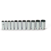 Wright Tool 402 1/2-Inch Drive 11 Piece 12 Point Deep Socket Set 1/2-Inch - 1-1/8-Inch