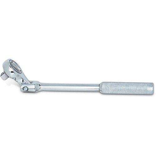 Wright Tool 4430 1/2-Inch Drive 18-Inch Flex Head Ratchet with Knurled Grip
