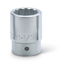 Wright Tool 6172 3/4 Drive 2-1/4-Inch 12 Point Chrome Socket