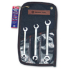 Wright Tool 743 3 Piece Flare Nut Wrench Set 3/8-Inch - 11/16-Inch