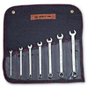 Wright Tool 905 7 Piece 12 Point Full polish Combination Wrench Set 1/4-Inch - 5/8-Inch