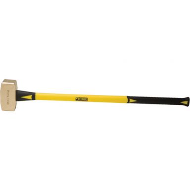 ABC-10BF 10 lb. brass hammer with fiberglass handle