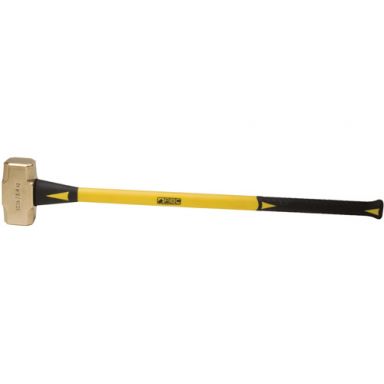 ABC12BF - 12 lb. Brass Sledge Hammer with 33" Fiberglass Handle