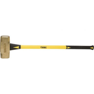 ABC20BF - 20 lb. Brass Hammer with 33" Fiberglass Handle