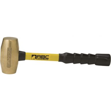 ABC5BFB - 5 lb. Brass Hammer with 12" Fiberglass Handle