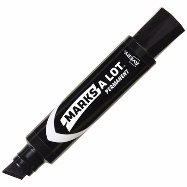 Avery&reg; 24148 Marks A Lot&reg; Black Jumbo Desk Style Permanent Markers, 1 Case