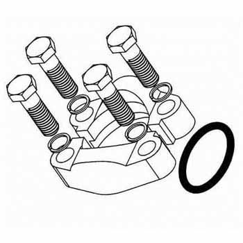 Hydraulic Fitting 1901-08 08 Split Flange Kit Code 61