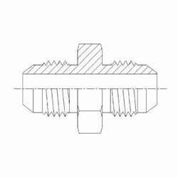 Hydraulic Fitting 2403-LH-03-02 03MJ-02MJ Straight Large Hex