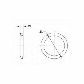 Hydraulic Fitting 4005-08 08 Flange O-Ring