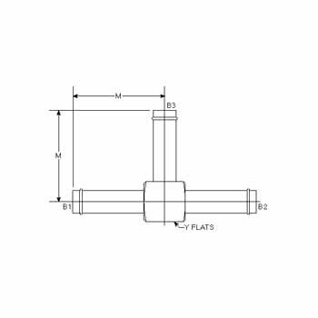 Hydraulic Fitting 4504-06-06-06-FG 06HB-06HB-06HB Tee Forged