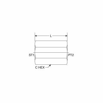 Hydraulic Fitting 6420-06-06 06FORB-06FP Straight
