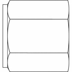 Hydraulic Fitting 7688-C-02 02FJIS Cap