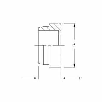 Hydraulic Fitting FS0319-04 04 Sleeve