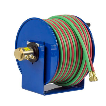 COXREELS 117W-1-200 - Welding Hand Crank Hose Reel