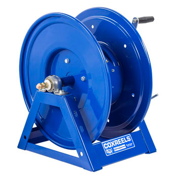 COXREELS 1125WCL-12-A - Compressed Air #4 Gast Motor Rewind Welding Cable Reel