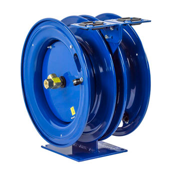 COXREELS C-L350L-5012L-X - Dual Purpose Electric/Air Spring Rewind Reels