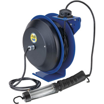 COXREELS EZ-PC13-5016-D - Safety Series Spring Rewind Power Cord Reel
