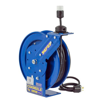 COXREELS EZ-PC13-5012-A - Safety Series Spring Rewind Power Cord Reel