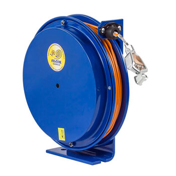 COXREELS EZ-SD-100 - Safety Series Spring Rewind Static Discharge Cord Reel