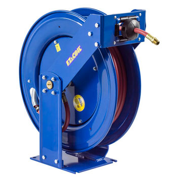 COXREELS EZ-THP-1100 - Safety Series Truck Mount Spring Rewind Hose Reel for air/water